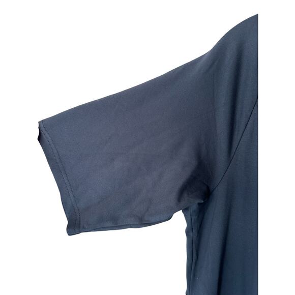 City Chic Navy Dressy Chic Night Out Cute Girl Elbow Sleeve A-Line Dress Size XL - Picture 5 of 13